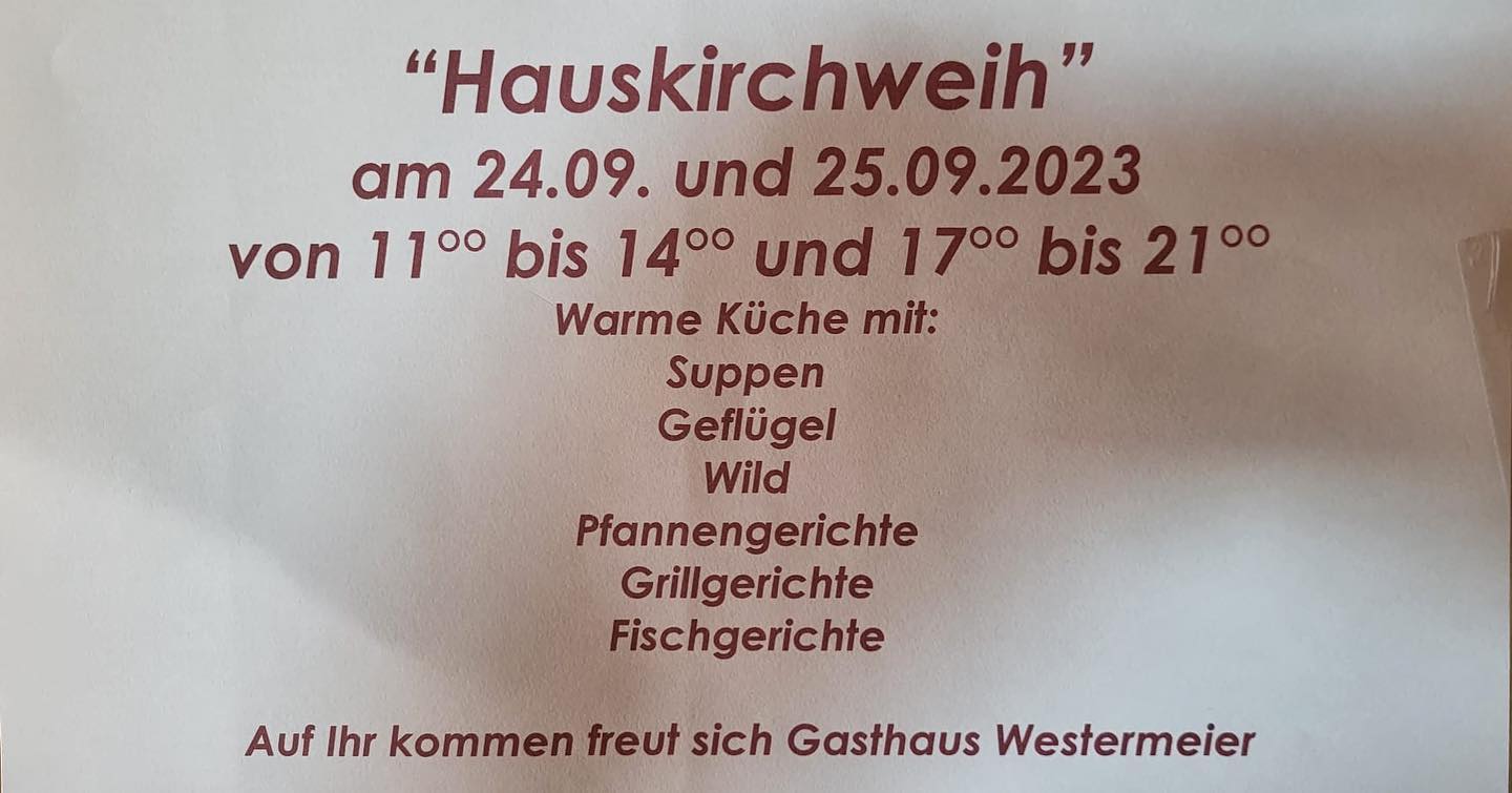 Mit Vorreservierung ab 17 Uhr telefonisch.